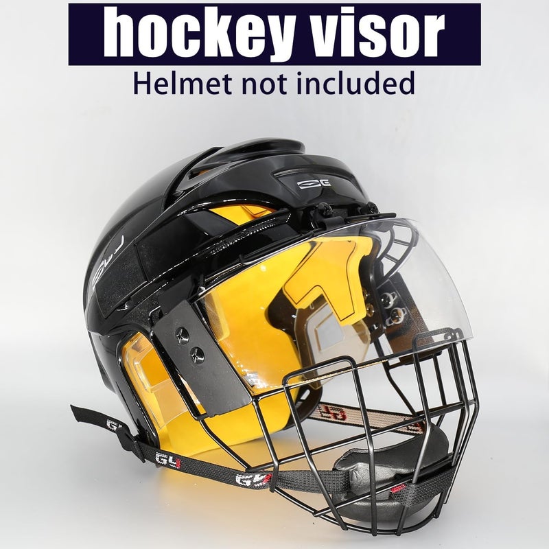GY Hockey Visor Anti-Scratch/Anti-Fog Hockey Helmet Visor - Image 3